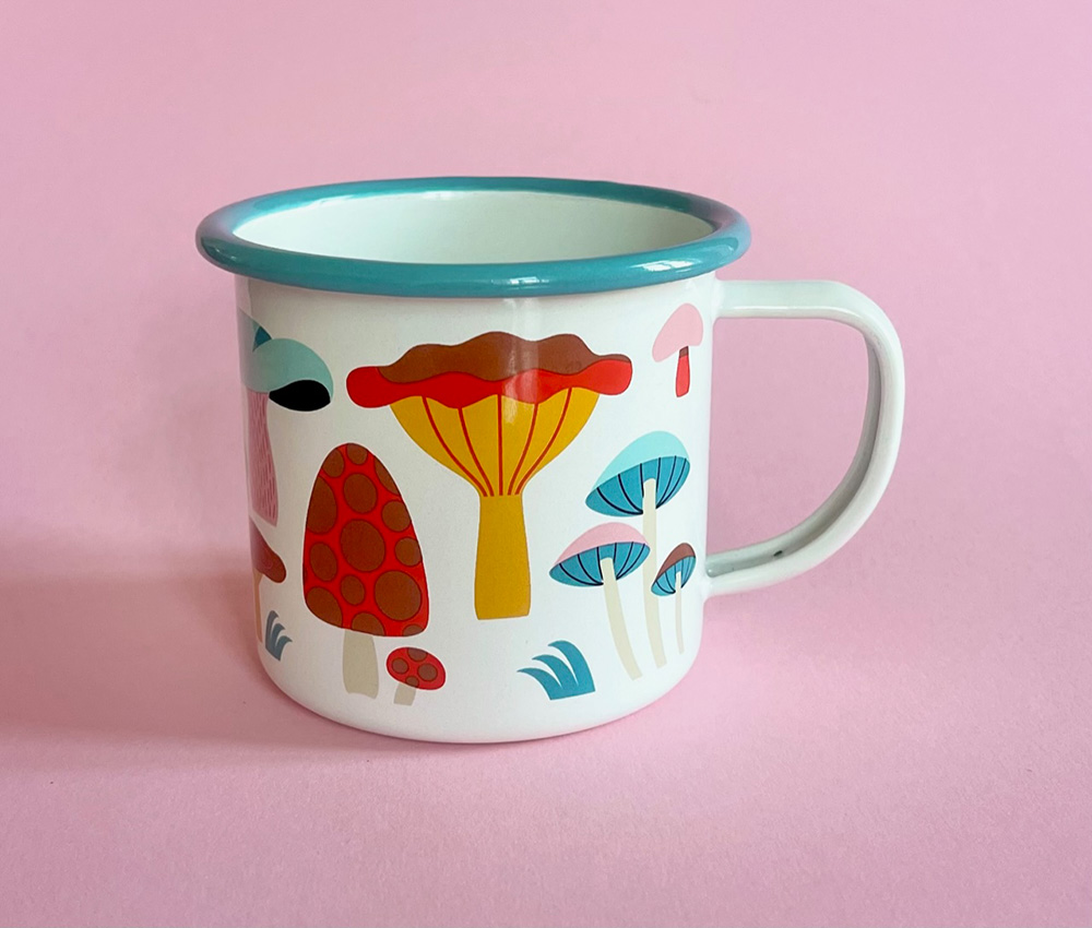 Enamel Mug – Mushroom Lover - Image 3