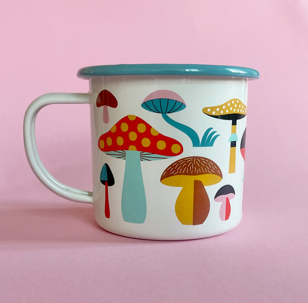 Enamel Mug – Mushroom Lover